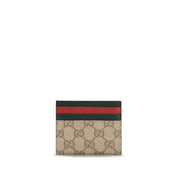 Gucci Multicolor Coated GG Fabric Wallets