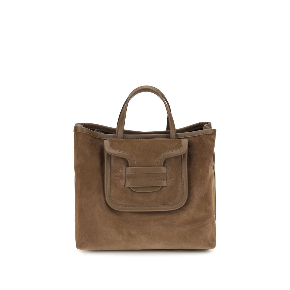 Pierre Hardy Brown Suede Shoulder Bag