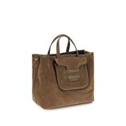 Pierre Hardy Brown Suede Shoulder Bag