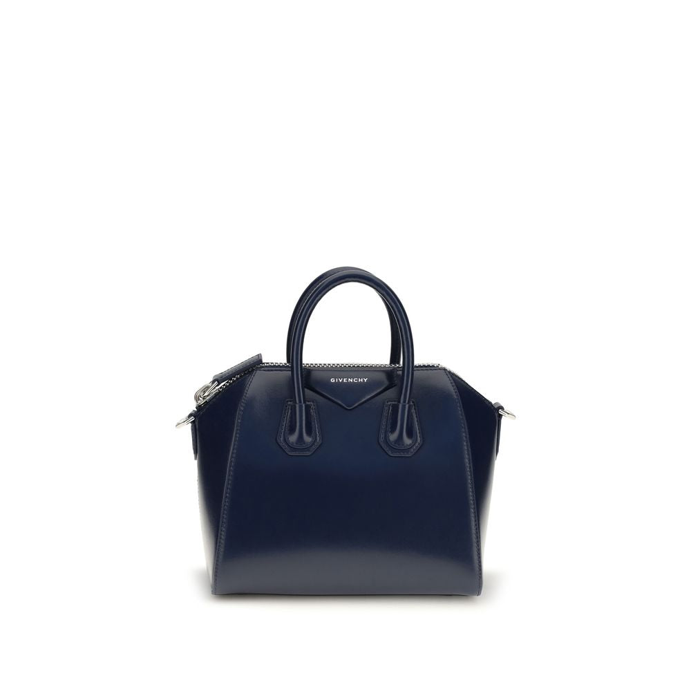 Givenchy Blue Calf Leather Handbag