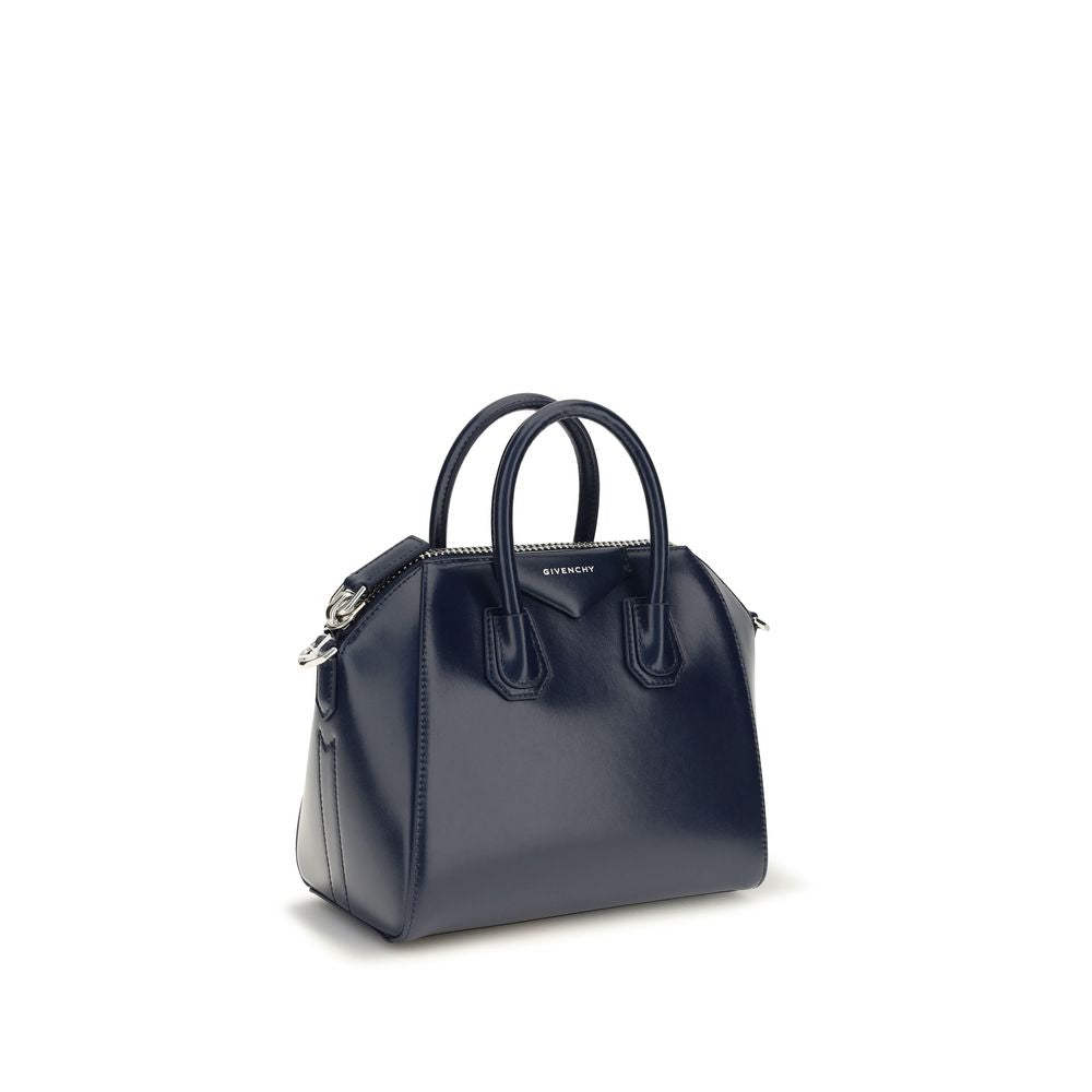 Givenchy Blue Calf Leather Handbag