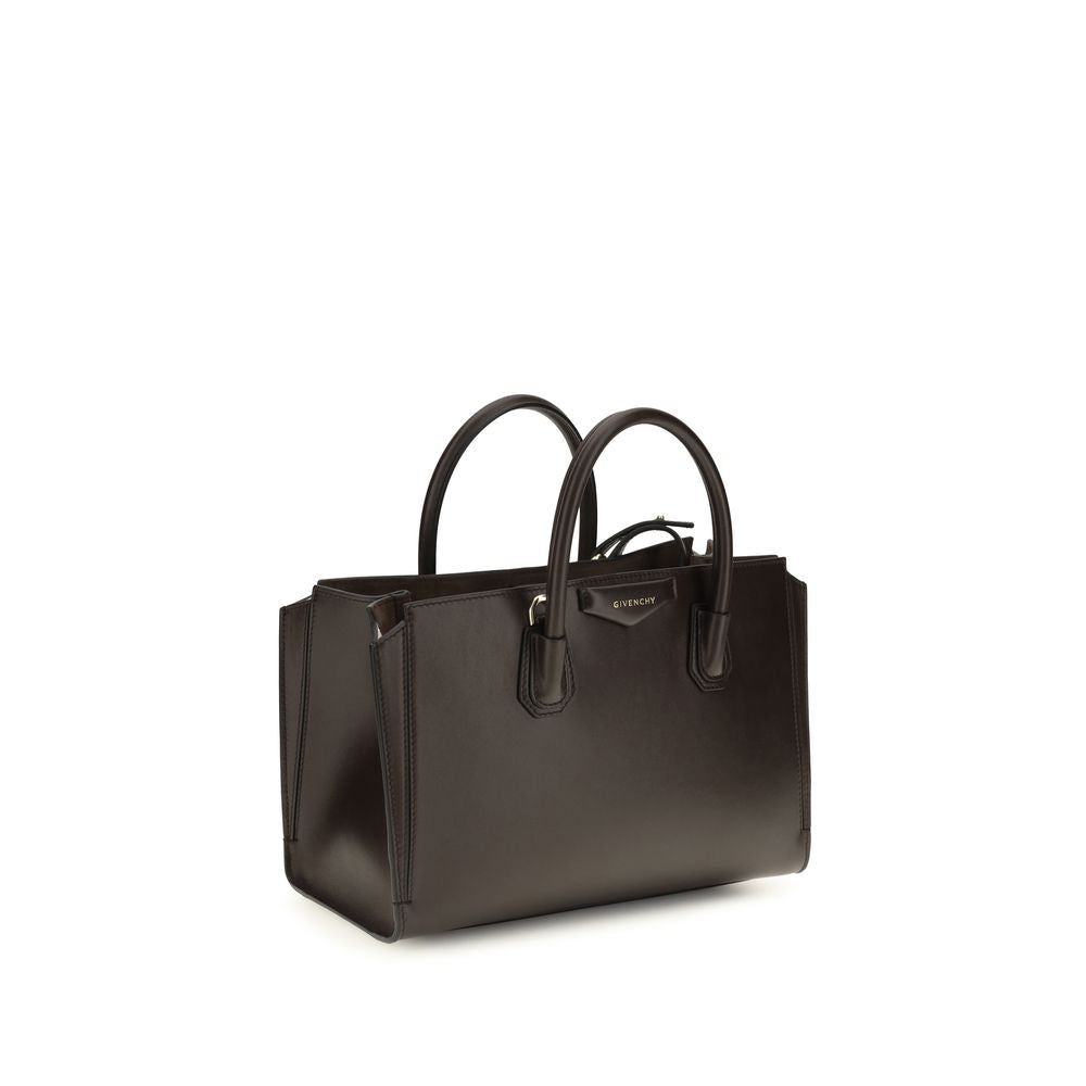 Givenchy Brown Calf Leather Shoulder Bag