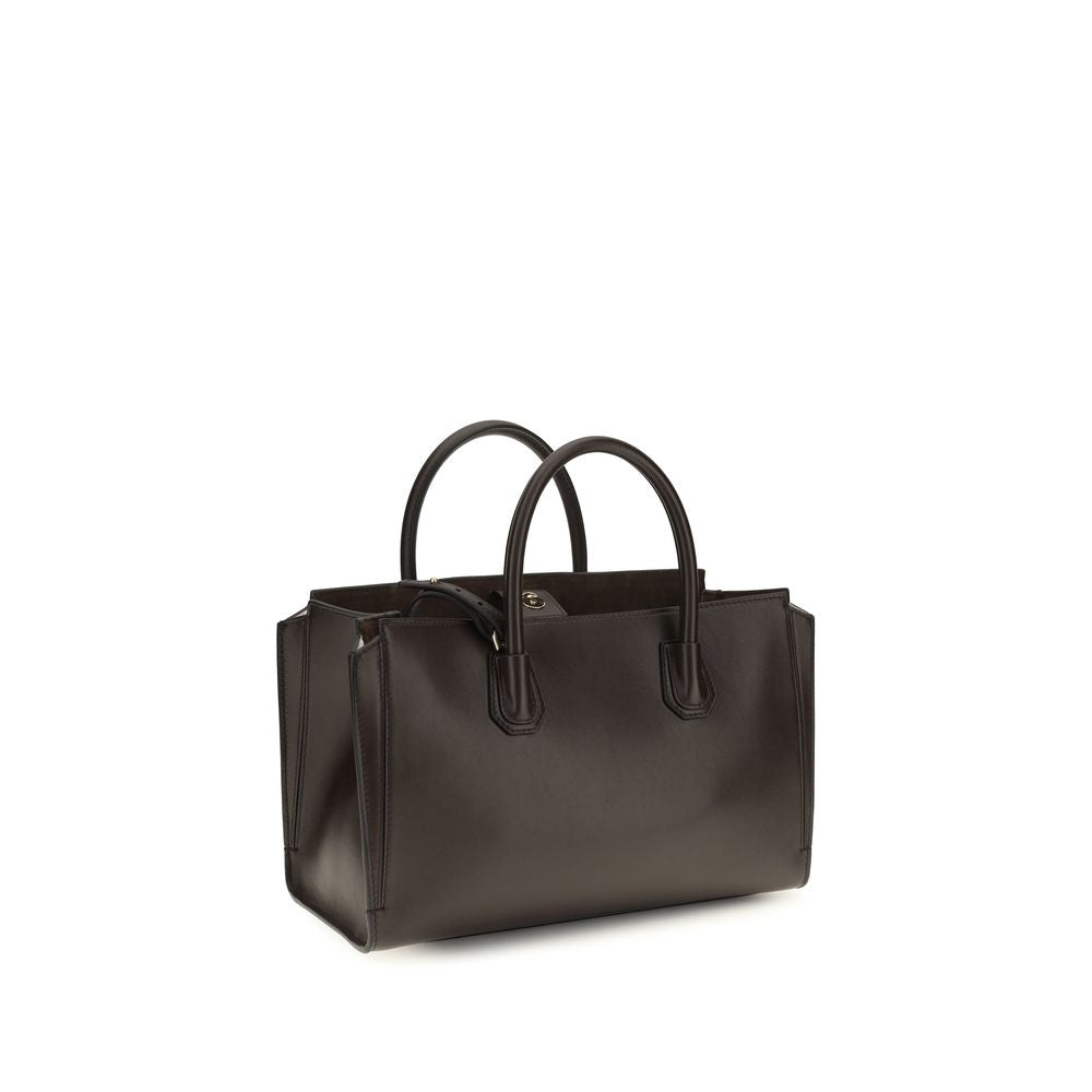 Givenchy Brown Calf Leather Shoulder Bag