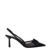 Prada Black Fibres Pumps