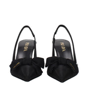 Prada Black Fibres Pumps