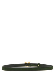 PINKO Green Calfskin Leather Belts