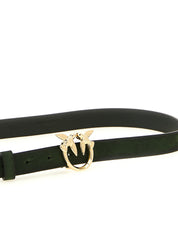PINKO Green Calfskin Leather Belts