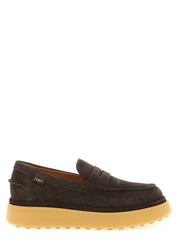 Tod's Brown Calfskin Loafers