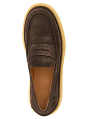 Tod's Brown Calfskin Loafers