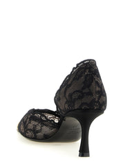Jimmy Choo Black Fabric Pumps