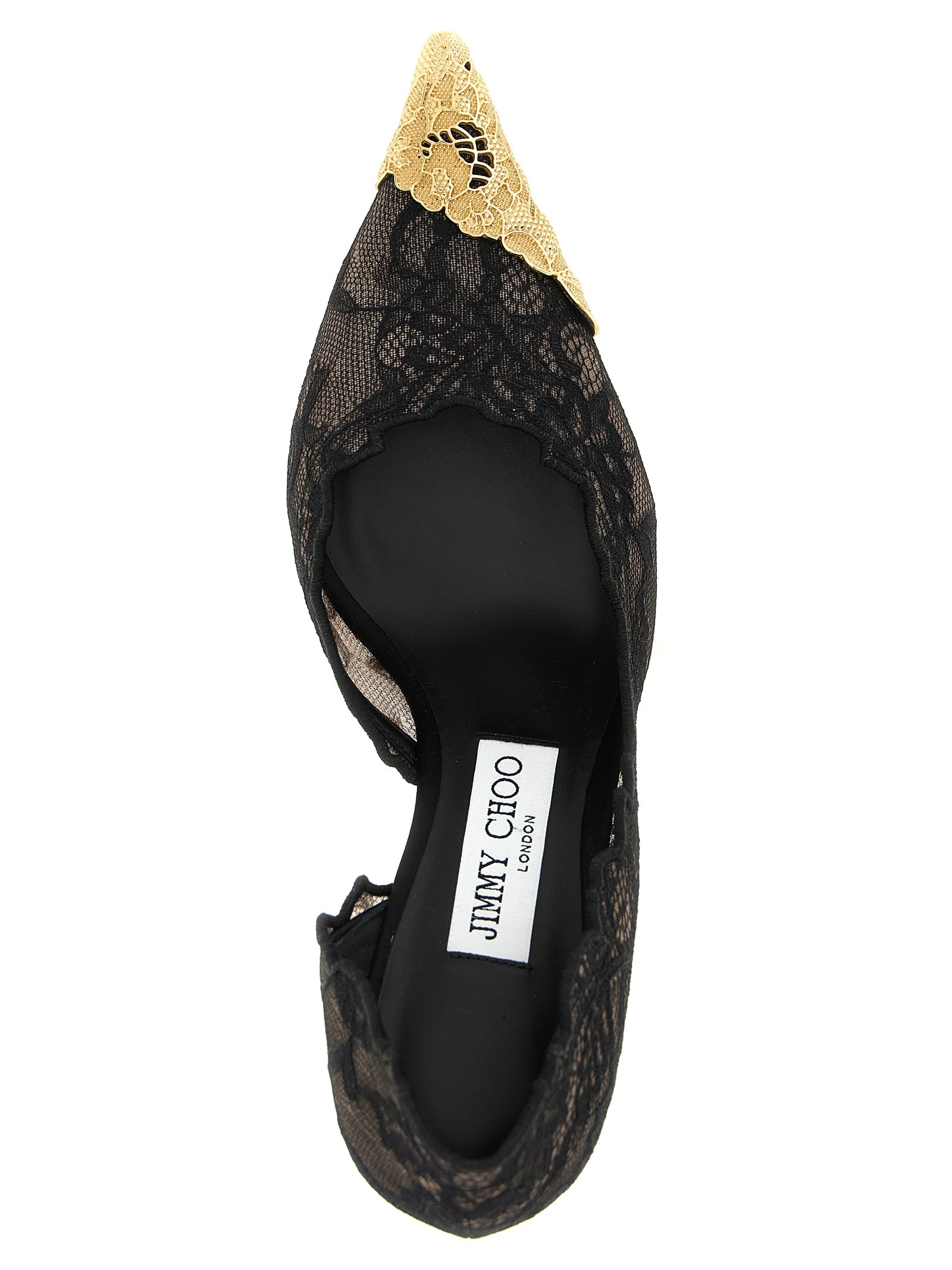 Jimmy Choo Black Fabric Pumps