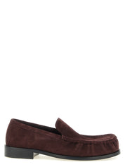 Dries Van Noten Bordeaux Calfskin Loafers