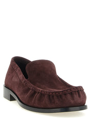 Dries Van Noten Bordeaux Calfskin Loafers