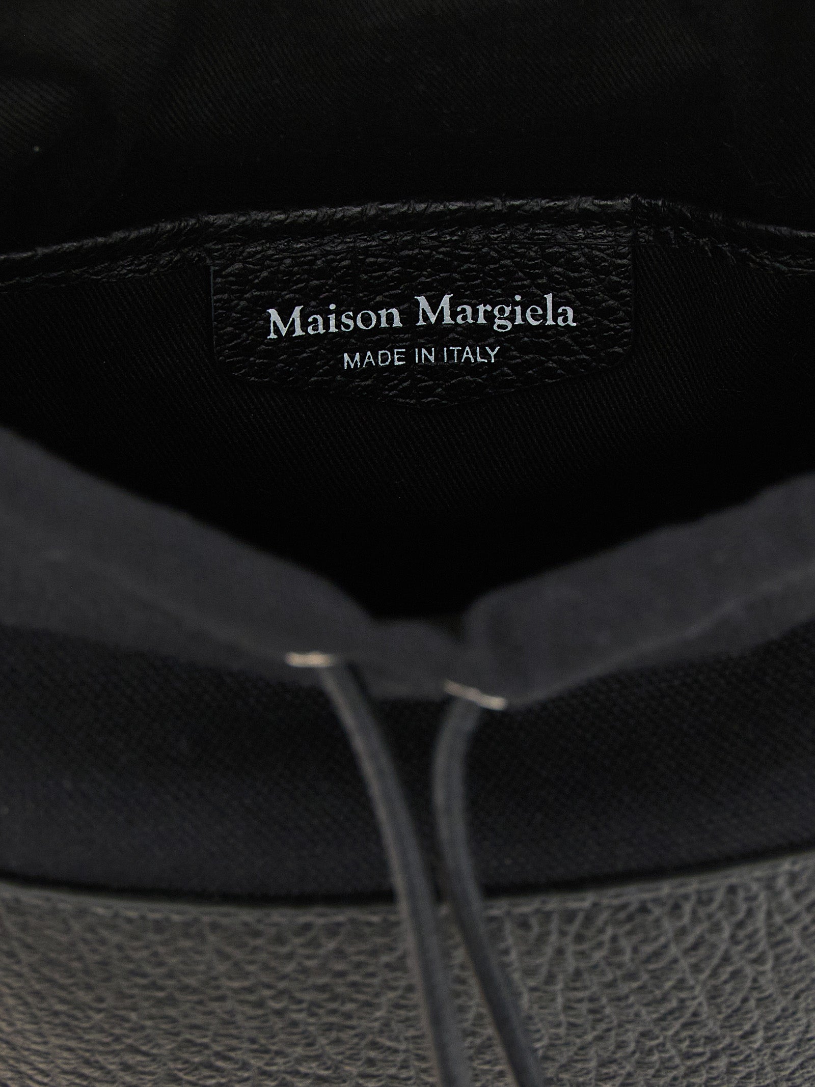 Maison Margiela Black Calfskin Shoulder Bag