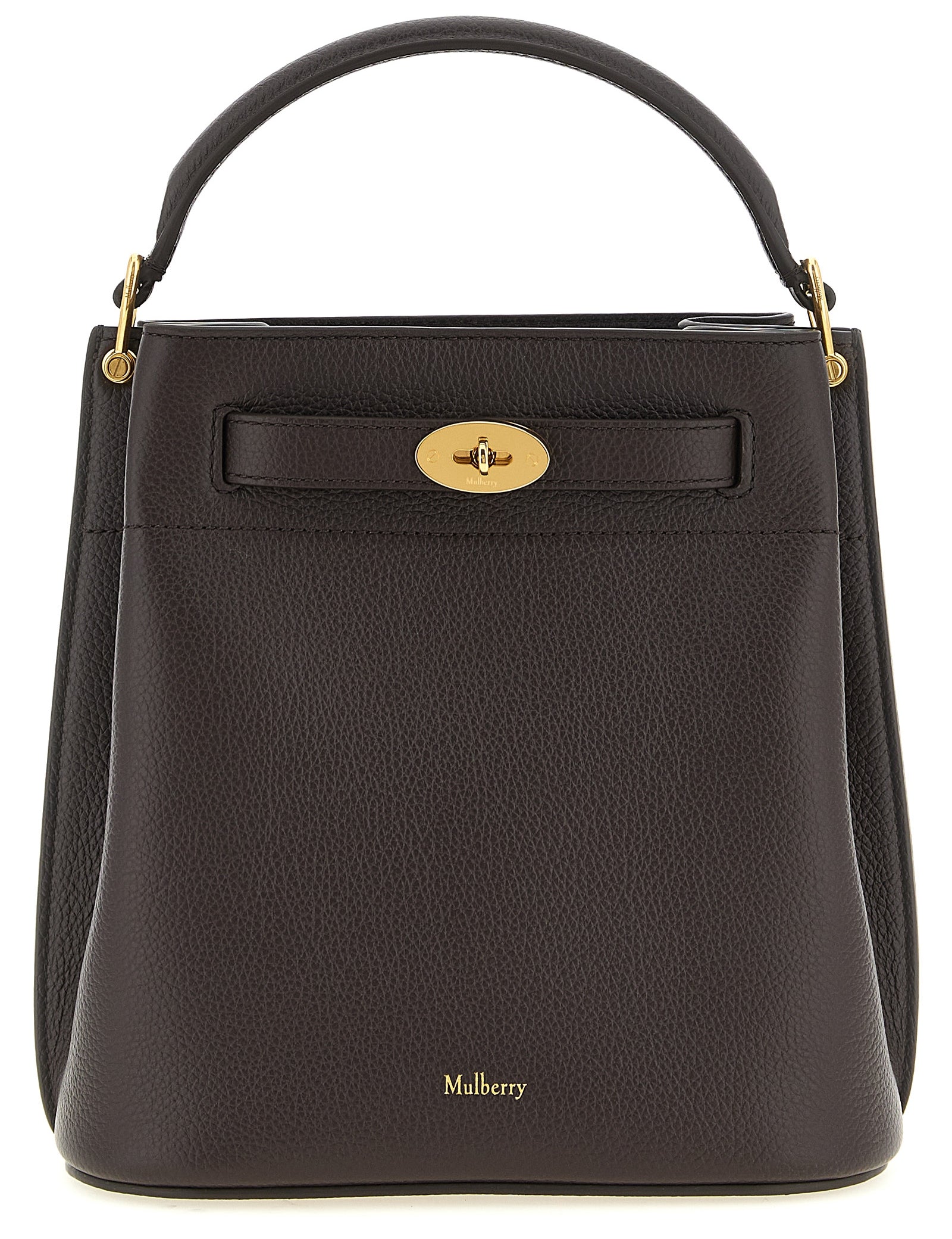 Mulberry Brown Calfskin Bucket Bag