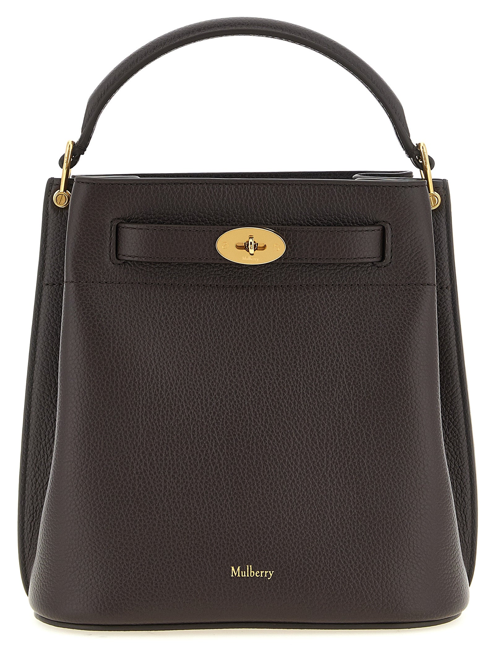 Mulberry Brown Calfskin Bucket Bag