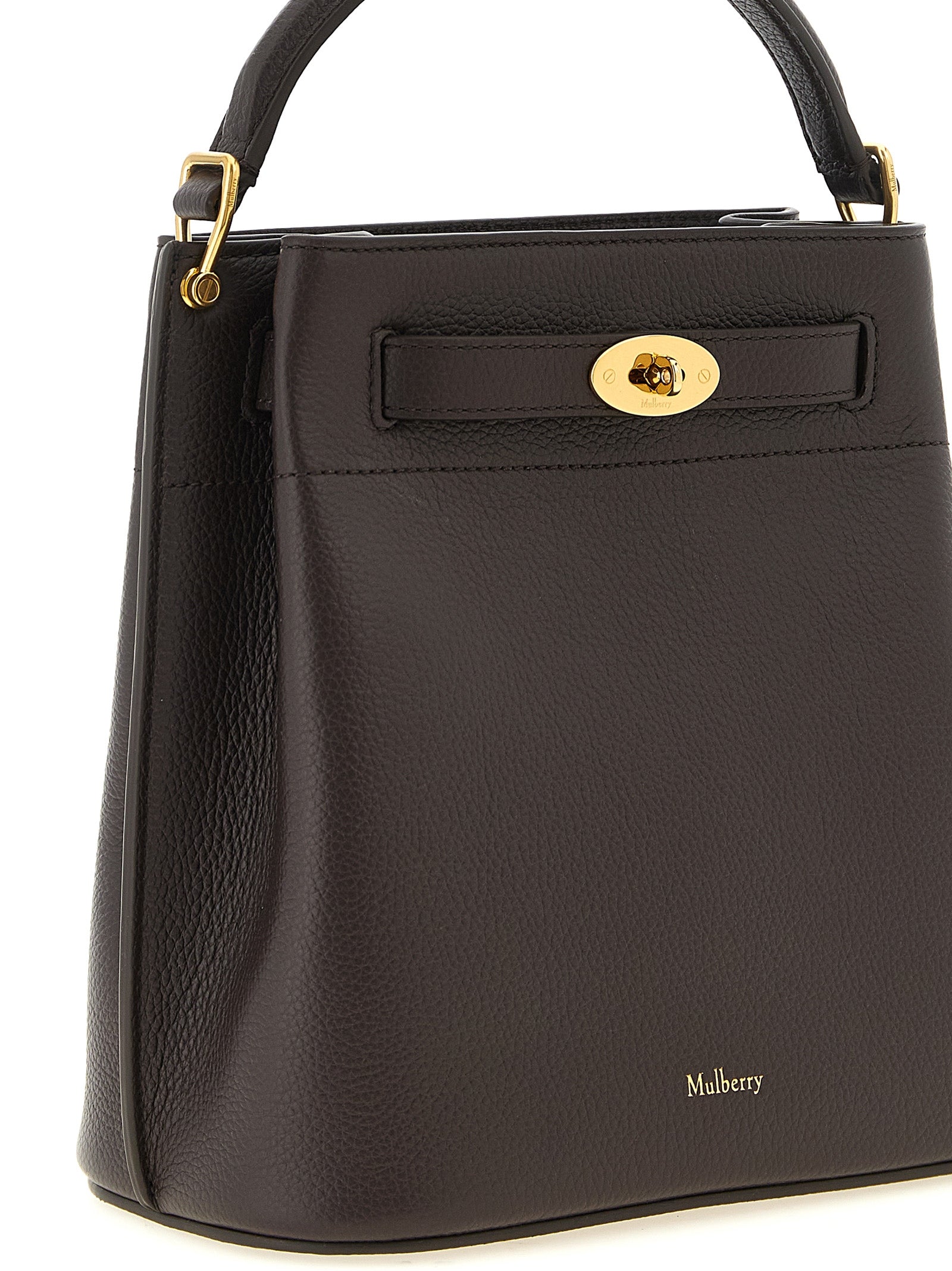 Mulberry Brown Calfskin Bucket Bag