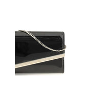 Jimmy Choo Black Calf Leather Clutch