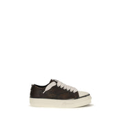Represent Brown Calf Leather Chunky Sneakers