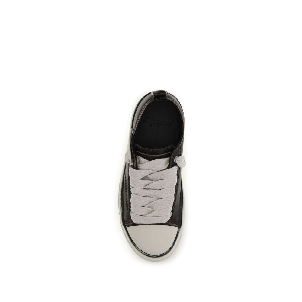 Represent Brown Calf Leather Chunky Sneakers
