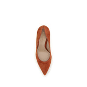 Gianvito Rossi Red Suede Pumps