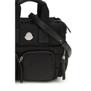 Moncler Black Nylon Shoulder Bag