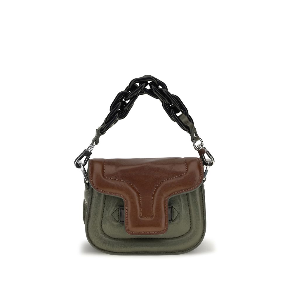 Pierre Hardy Brown Calf Leather Handbags
