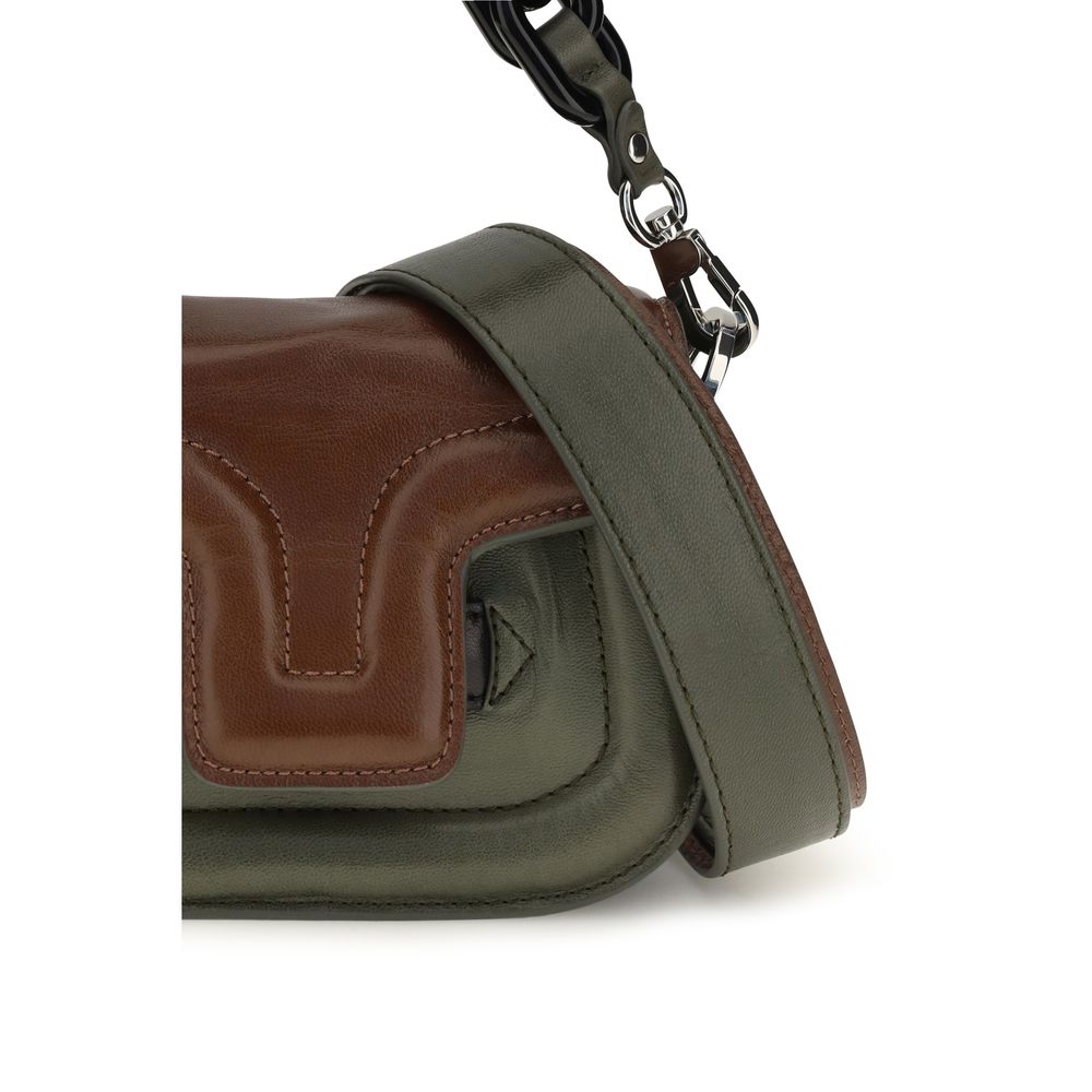 Pierre Hardy Brown Calf Leather Handbags