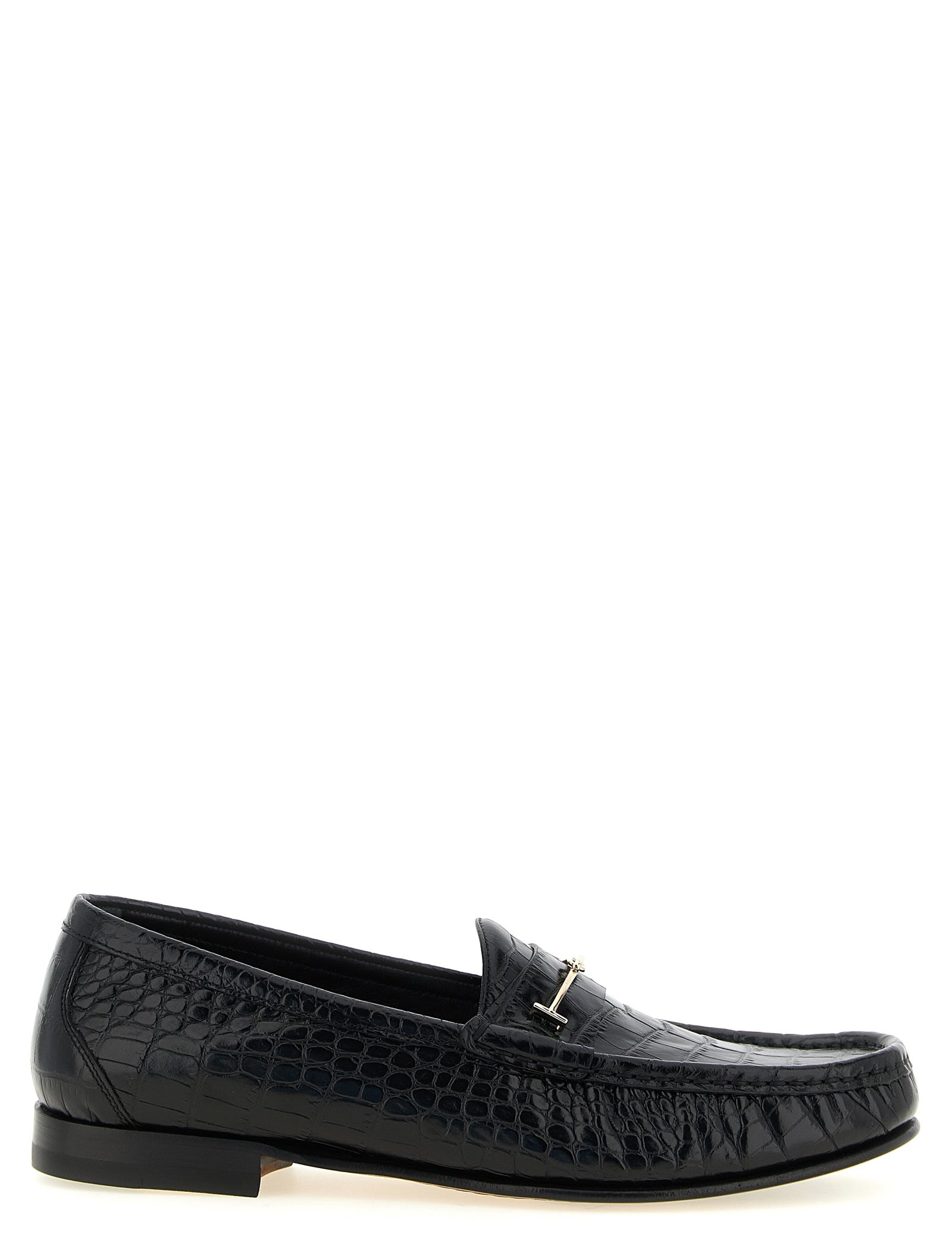 Tom Ford Black Calfskin Loafers