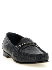 Tom Ford Black Calfskin Loafers