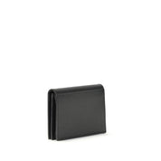 Saint Laurent Black Calf Leather Card Holder