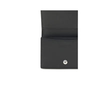 Saint Laurent Black Calf Leather Card Holder