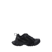 Balenciaga Black Polyurethane Chunky Sneakers