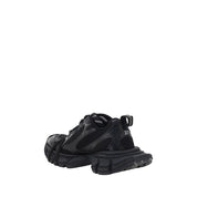 Balenciaga Black Polyurethane Chunky Sneakers