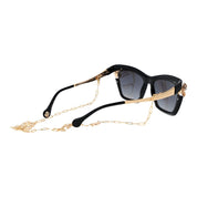 Carolina Herrera Black Polyamide Sunglasses