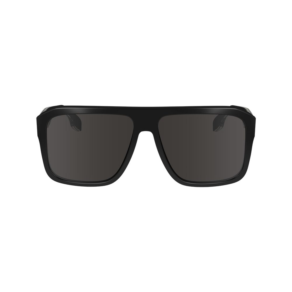 Victoria Beckham Black Plastic Aviator Sunglasses