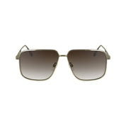 Victoria Beckham Gold Metal Sunglasses
