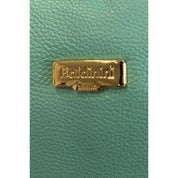 Baldinini Trend Turquoise Cow Leather Handbags