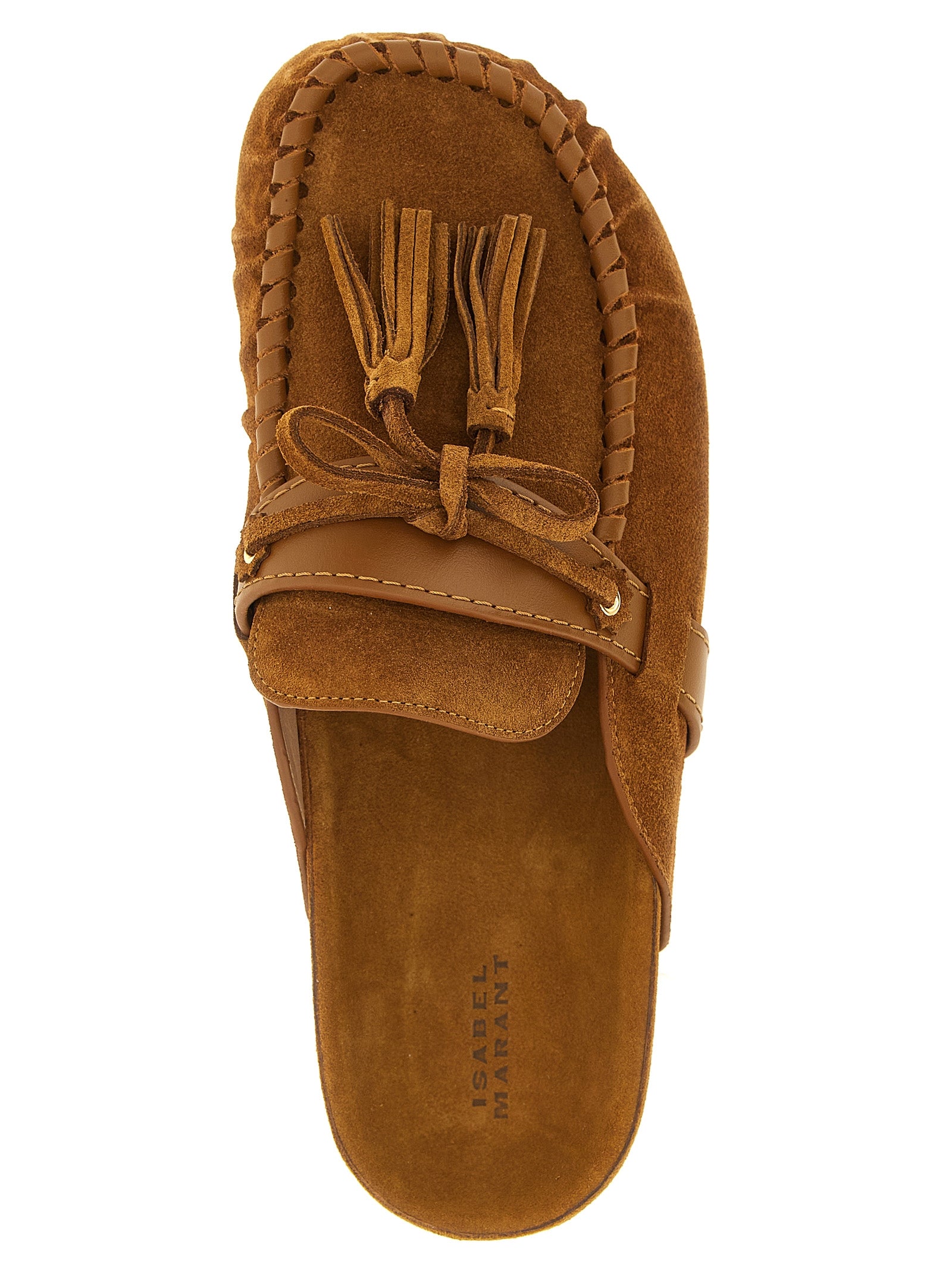 Isabel Marant Brown Cowhide Loafers
