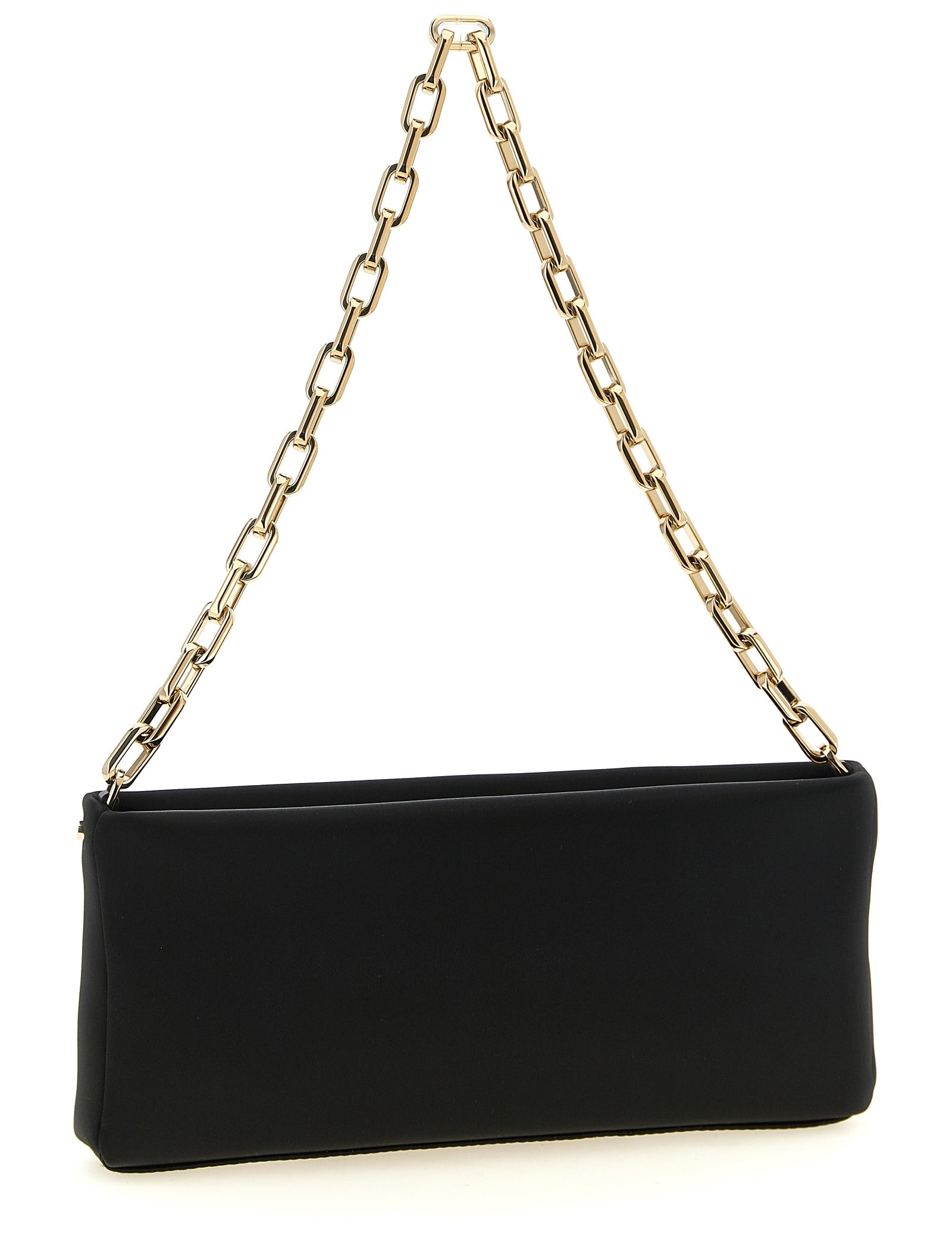 Christian Louboutin Black Elastane Clutch Bag