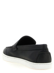 Christian Louboutin Black Calfskin Loafers