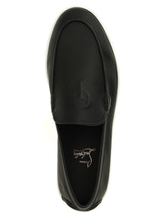 Christian Louboutin Black Calfskin Loafers