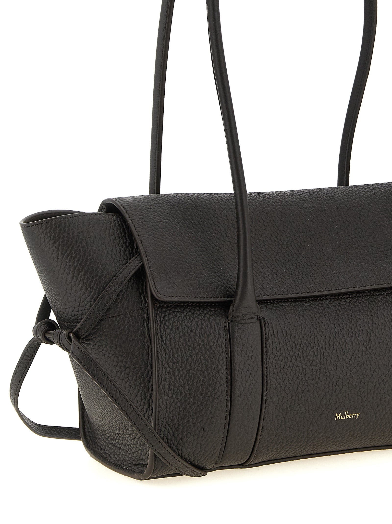 Mulberry Black Calfskin Shoulder Bag
