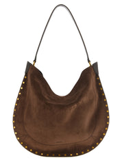 Isabel Marant Brown Cowhide Shoulder Bags