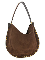Isabel Marant Brown Cowhide Shoulder Bags