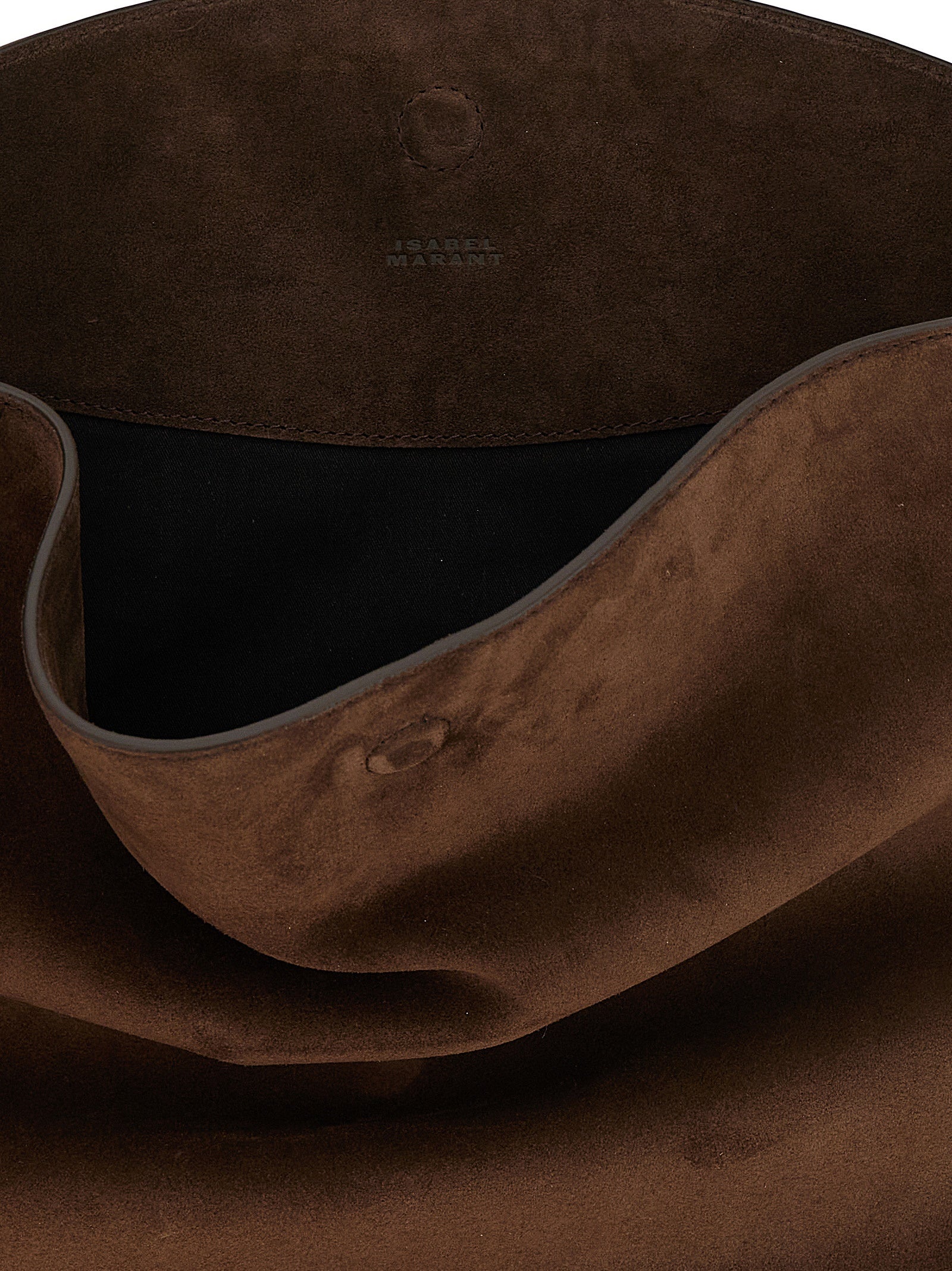 Isabel Marant Brown Cowhide Shoulder Bags