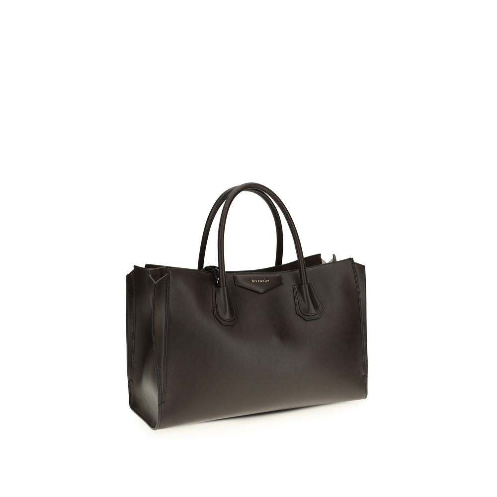 Givenchy Brown Calf Leather Shoulder Bag