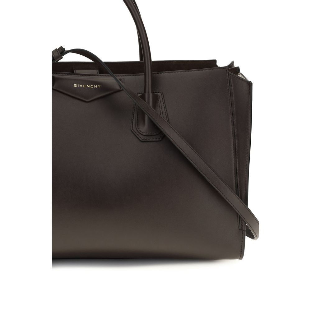 Givenchy Brown Calf Leather Shoulder Bag