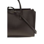 Givenchy Brown Calf Leather Shoulder Bag