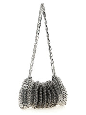 Paco Rabanne Silver Steel Shoulder Bag